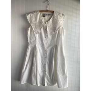 A White Vintage Summer Dress